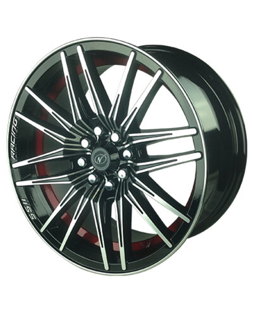 Spider 16in BMUCR finish. The Size of alloy wheel is 16x7.5 inch and the PCD is 8x100/108(SET OF 4)